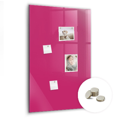 Magneetbord Sterke roze kleur