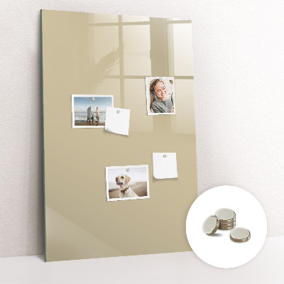Magnetisch bord Beige kleur
