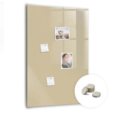Magnetisch bord Beige kleur