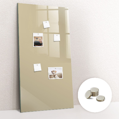 Magnetisch bord Beige kleur