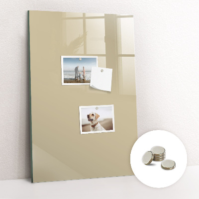 Magnetisch bord Beige kleur