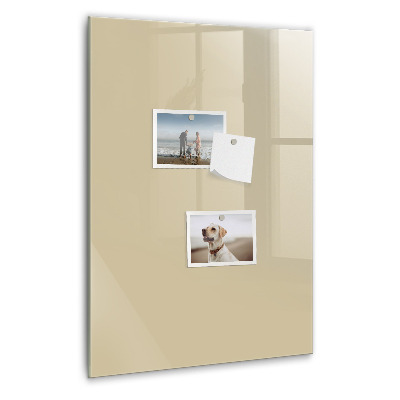 Magnetisch bord Beige kleur