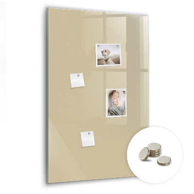 Magnetisch bord Beige kleur