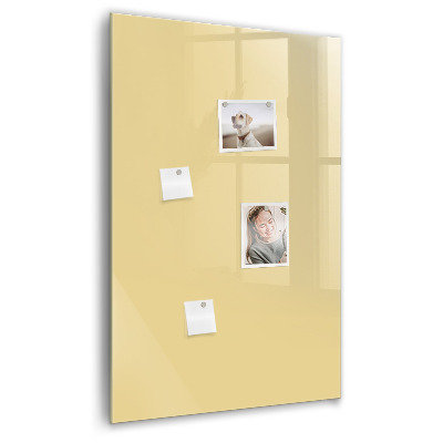 Memo bord Crèmekleur