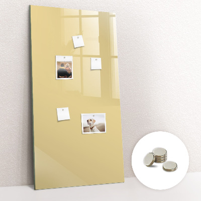 Memo bord Crèmekleur