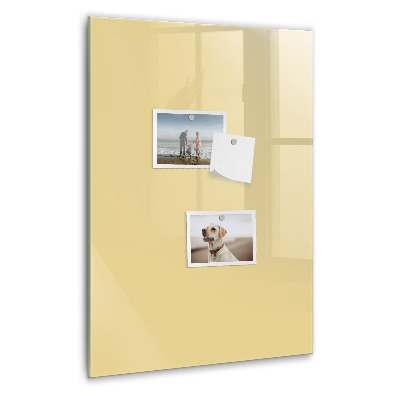 Memo bord Crèmekleur