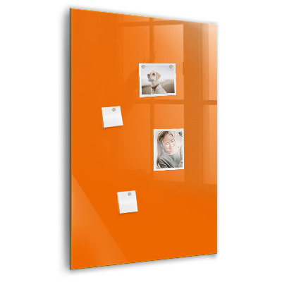 Magnetisch bord Oranje kleur