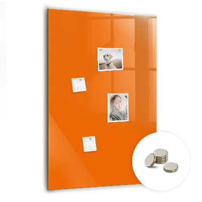 Magnetisch bord Oranje kleur