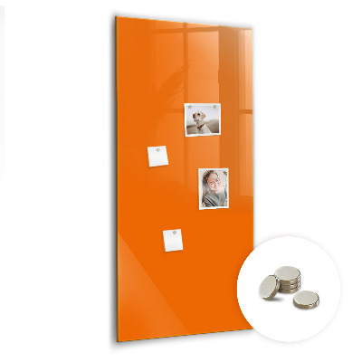 Magnetisch bord Oranje kleur