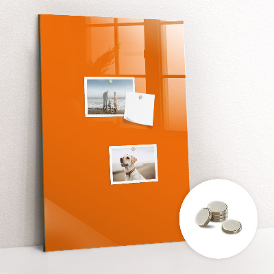 Magnetisch bord Oranje kleur