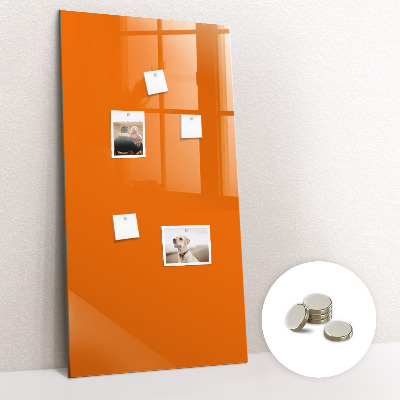 Magnetisch bord Oranje kleur