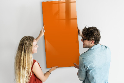 Magnetisch bord Oranje kleur