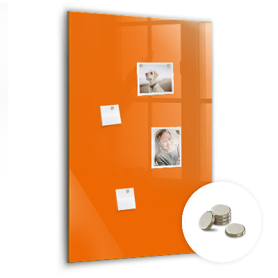 Magnetisch bord Oranje kleur