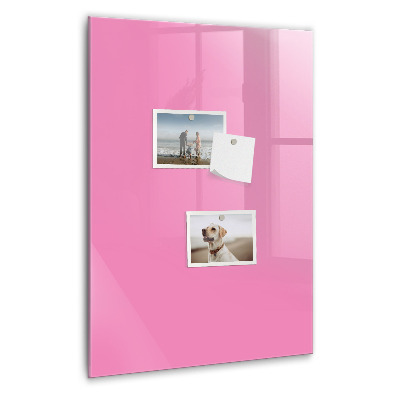 Memo bord Roze kleur