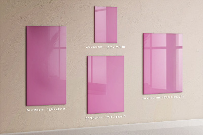 Memo bord Roze kleur