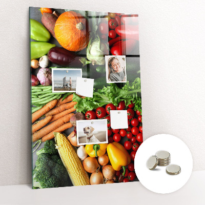 Magneetbord Herfstgroenten