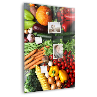 Magneetbord Herfstgroenten