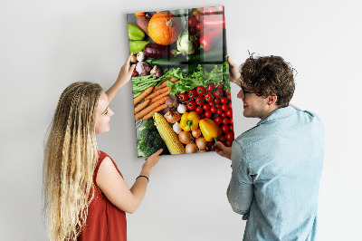 Magneetbord Herfstgroenten
