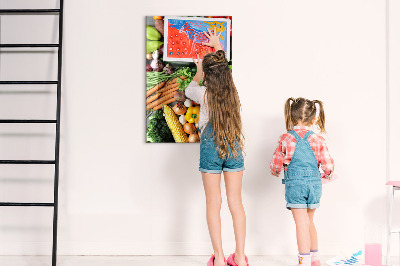Magneetbord Herfstgroenten