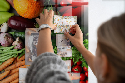 Magneetbord Herfstgroenten