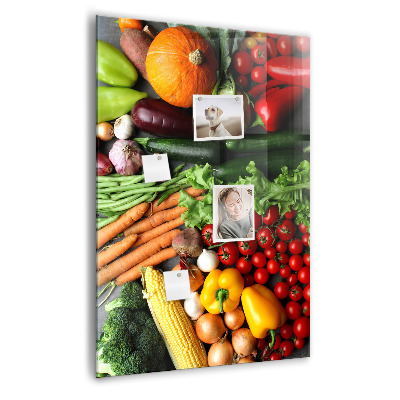 Magneetbord Herfstgroenten