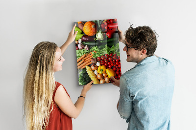 Magneetbord Herfstgroenten