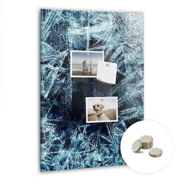 Memo bord Een ijslaag