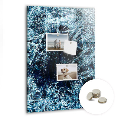 Memo bord Een ijslaag