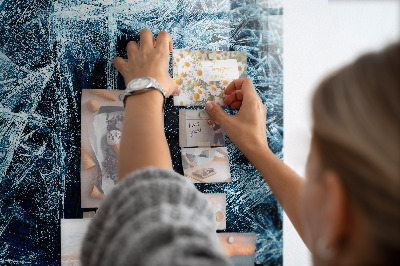 Memo bord Een ijslaag