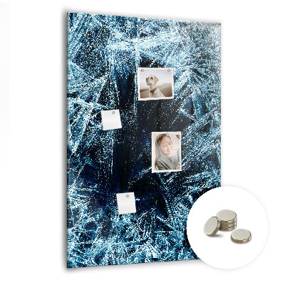 Memo bord Een ijslaag