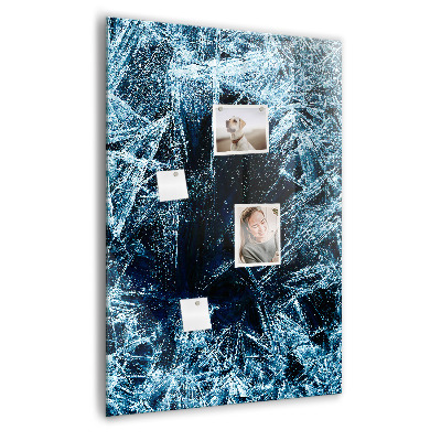 Memo bord Een ijslaag