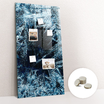 Memo bord Een ijslaag