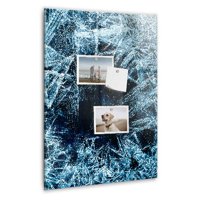 Memo bord Een ijslaag