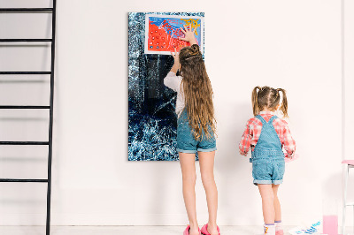 Memo bord Een ijslaag