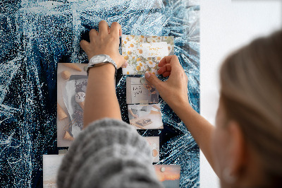 Memo bord Een ijslaag