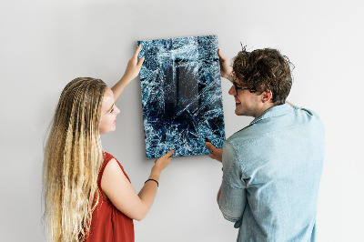 Memo bord Een ijslaag