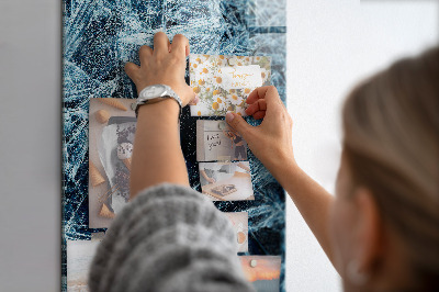 Memo bord Een ijslaag