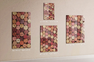 Magnetisch bord Wijnkurken