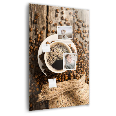 Magnetisch bord Een kopje koffie