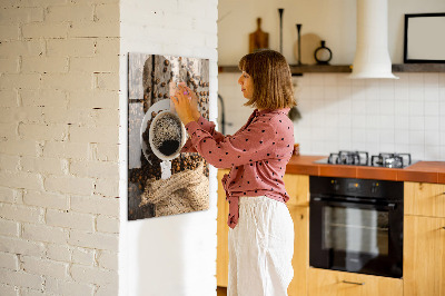 Magnetisch bord Een kopje koffie