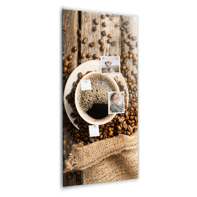 Magnetisch bord Een kopje koffie