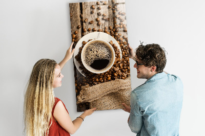 Magnetisch bord Een kopje koffie