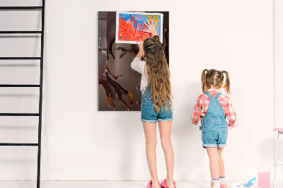 Magneetbord Chocolademelk