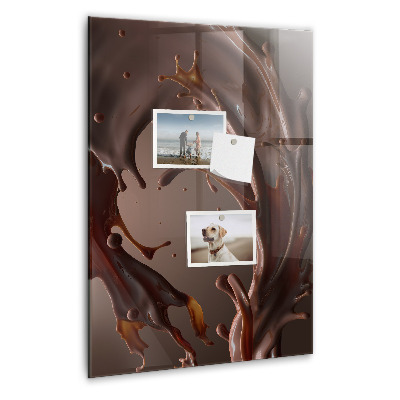 Magneetbord Chocolademelk