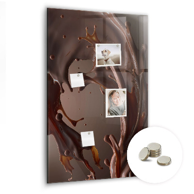 Magneetbord Chocolademelk