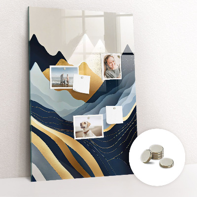 Magnetisch bord Abstract landschap