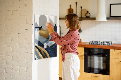 Magnetisch bord Abstract landschap