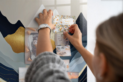 Magnetisch bord Abstract landschap