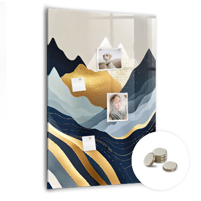 Magnetisch bord Abstract landschap