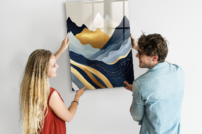 Magnetisch bord Abstract landschap